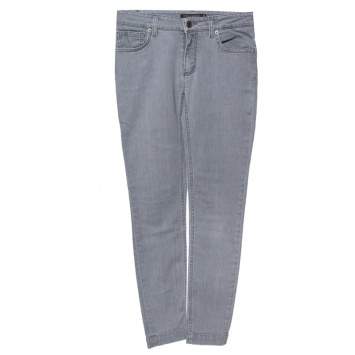 Pre Owned Dolce & Gabbana Grey Denim Kate Slim Fit Jeans XS