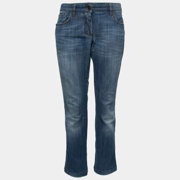 Pre Owned Dolce & Gabbana Blue Denim Jeans M Waist 32"