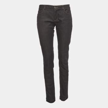 Pre Owned Dolce & Gabbana Dark Blue Denim Skinny Jeans M Waist 30"