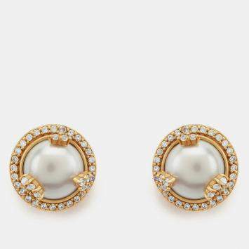 Pre Owned Aulerth x Ekaya Banaras Opaline ivory studs