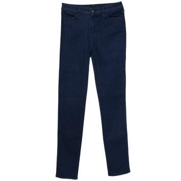 Pre Owned Emporio Armani Indigo Stretch Denim Skinny Jeans S