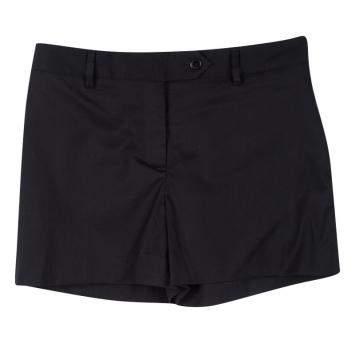 Pre Owned Ermanno Scervino Black High Waist Shorts M