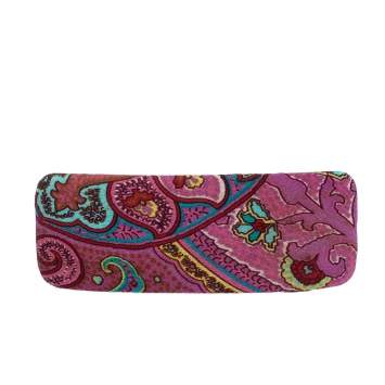 Pre Owned Etro Printed Fabric Barrette Hair Clip
