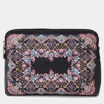 Etro Black PVC Etro Calcutta Crossbody Bag