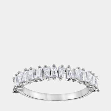 Pre Owned 14K White Gold  Lab Grown Diamond Band (0.78 cts)