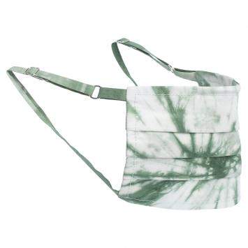 Non-Medical Handmade Green Tie Dye Face Mask By Mr. Moudz Collection (Available for UAE Customers Only)