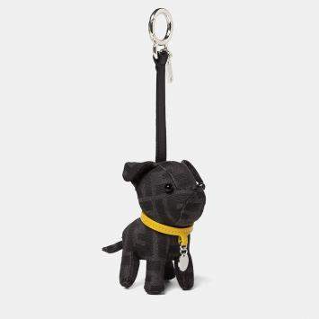 Pre Owned Fendi Ito Black Calf leather Charm