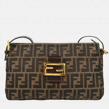 Fendi Brown Zucca Handbag