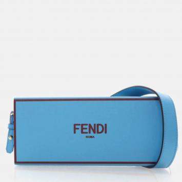 Pre Owned Fendi Leather Horizontal Box Bag