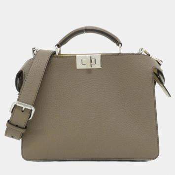 Pre Owned Fendi Peekaboo I See You Small Handbag