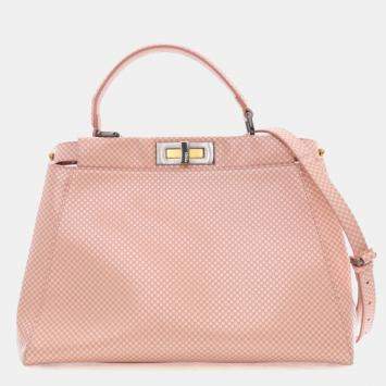 Pre Owned حقيبة فندي بيكابو متوسطة