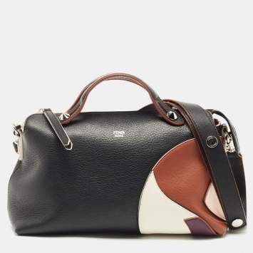 Pre Owned Fendi Multicolor Leather Small By The Way Shoulder Bag