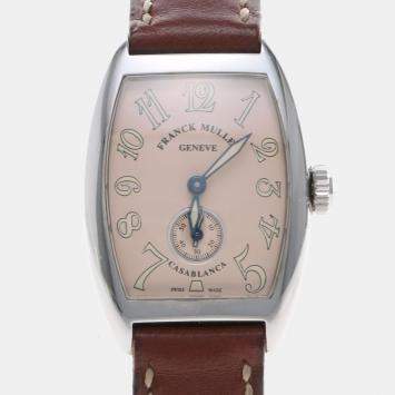 Pre Owned Franck Muller Casablanca 1750S6 Manual Wind Stainless Steel Womens Wristwatch 25 mm