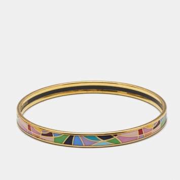 Pre Owned Frey Wille Ode to Joy of Life Heavenly Joy Bordered Ultra Bangle