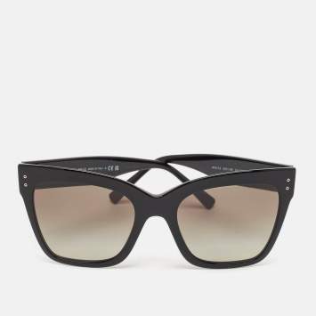 Giorgio Armani Black Gradient AR8175 Square Sunglasses