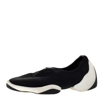 Pre Owned Giuseppe Zanotti Black Neoprene Light Jump Sneakers Size 35.5