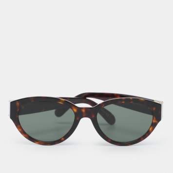 مملوكة مسبقًا Givenchy Dark Havana/Green Acetate GV 7143/S Sunglasses