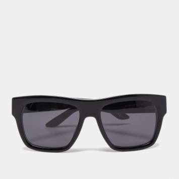Pre Owned Givenchy Black GV 7210/S Wayfarer Sunglasses