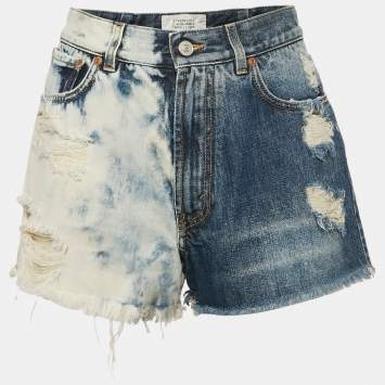 Givenchy Distressed Denim Shorts