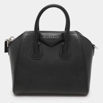 Givenchy Black Leather Mini Antigona Satchel