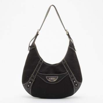 Pre Owned Givenchy Black Monogram Hobo