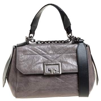 Pre Owned Givenchy Pearl Aged Leather Small ID Bag