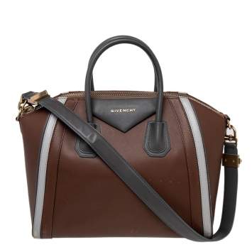 مملوكة مسبقًا Givenchy Tri Color Leather Medium Antigona Satchel