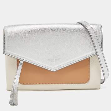 Pre Owned Givenchy Multicolor Leather Duetto Crossbody Bag