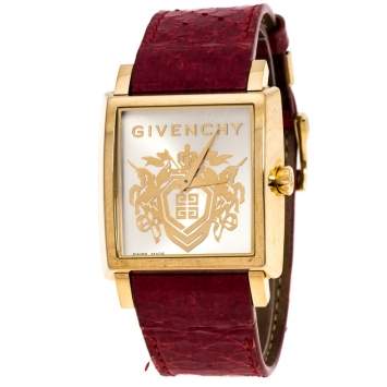 Pre Owned Givenchy Gold Plated Stainless Steel GV.5214M Unisex Wristwatch 38 mm