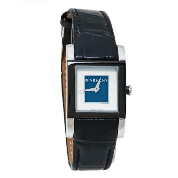 Pre Owned Givenchy Black Stainless Steel GV5234L Quartz Women's Wristwatch 24MM
