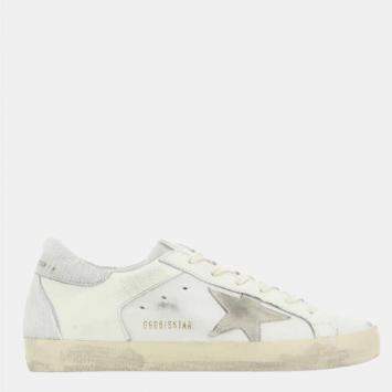 مملوكة مسبقًا Golden Goose Multi Leather Super Star Low Top Sneakers Size EU 36
