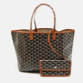 【GOYARD】Goyard pm grey tote【新古品・新品未使用】 Goyard Gray Goyardine Saint Louis PM Tote | myGemma | Item