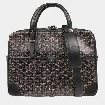 Goyard Black Ambassade PM Briefcase Handbag