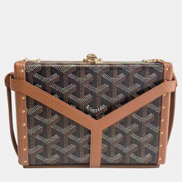 Goyard Minaudiere Trunk Clutch Bag