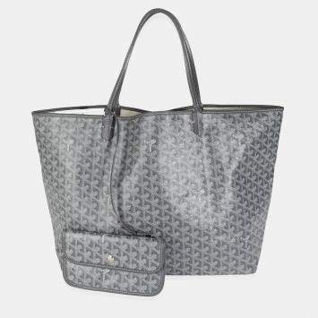 Goyard Grey Goyardine Canvas Saint Louis GM bag