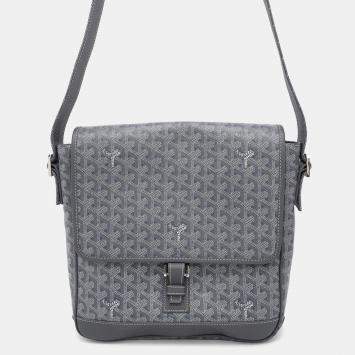 Goyard Gray Canvas Urbain MM Shoulder Bag
