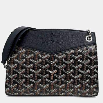 Goyard Black PVC Louette Mini bag