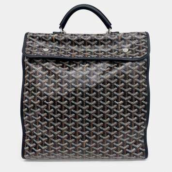 Goyard Black Brown PVC menstrual bag