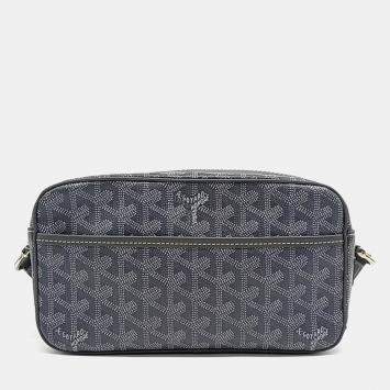 Goyard Grey PVC Cafer Crossbody Bag