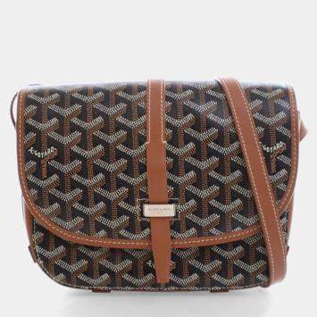 Pre Owned Goyard Goyardine Belvedere PM
