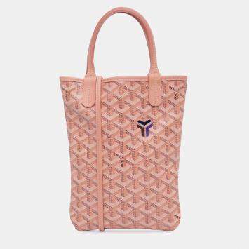 مملوكة مسبقًا Goyard Pink Goyardine Poitiers Claire Voie