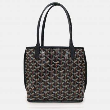 Pre Owned حقيبة غويارد سوداء غوياردين أنجو صغيرة مع محفظة