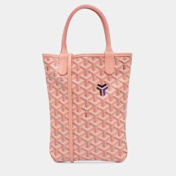 مملوكة مسبقًا Goyard Pink Goyardine Poitiers Claire Voie