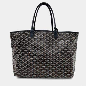 Pre Owned Goyard Black PVC Saint Louis PM