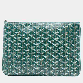 مملوكة مسبقًا Goyard Green Goyardine Senat MM