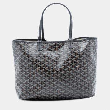 مملوكة مسبقًا Goyard Black Goyardine Saint Louis PM