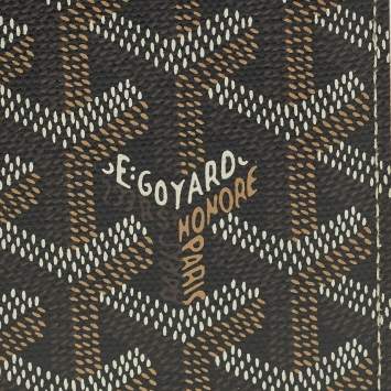 Pre Owned محفظة بطاقات جويارد سان مارك كانفاس جوياردين مقوى أخضر