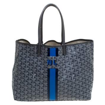 Goyard Grey Coated Canvas Saint Louis Tote