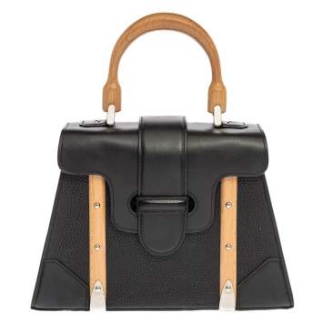 Goyard Black Leather PM Saigon Bag