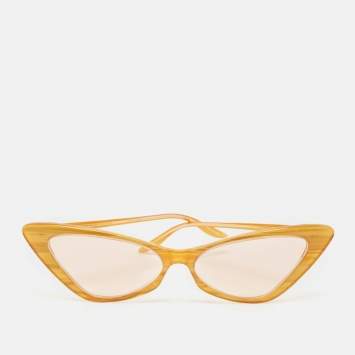 Gucci Yellow GG0708S Cat Eye Sunglasses